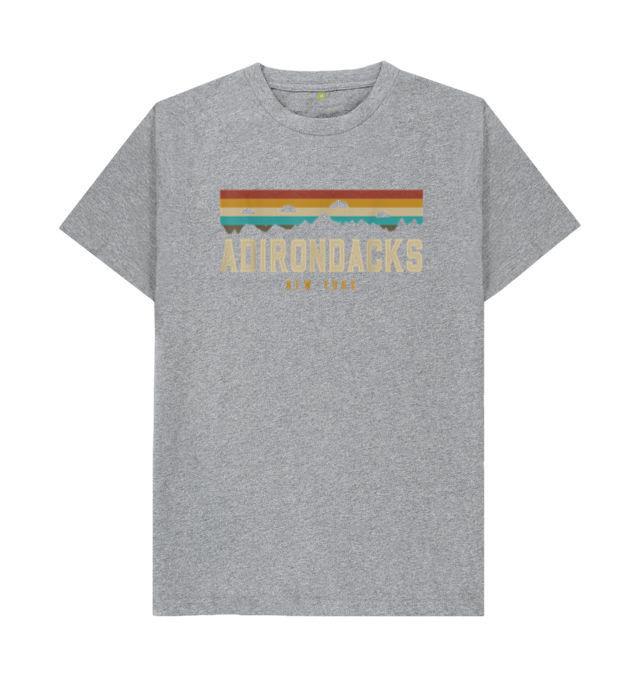 Adirondacks Vintage Mountains Hiking Camping T-Shirt