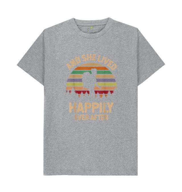 And She Lived Happily Ever After Hiking Camping T-Shirt