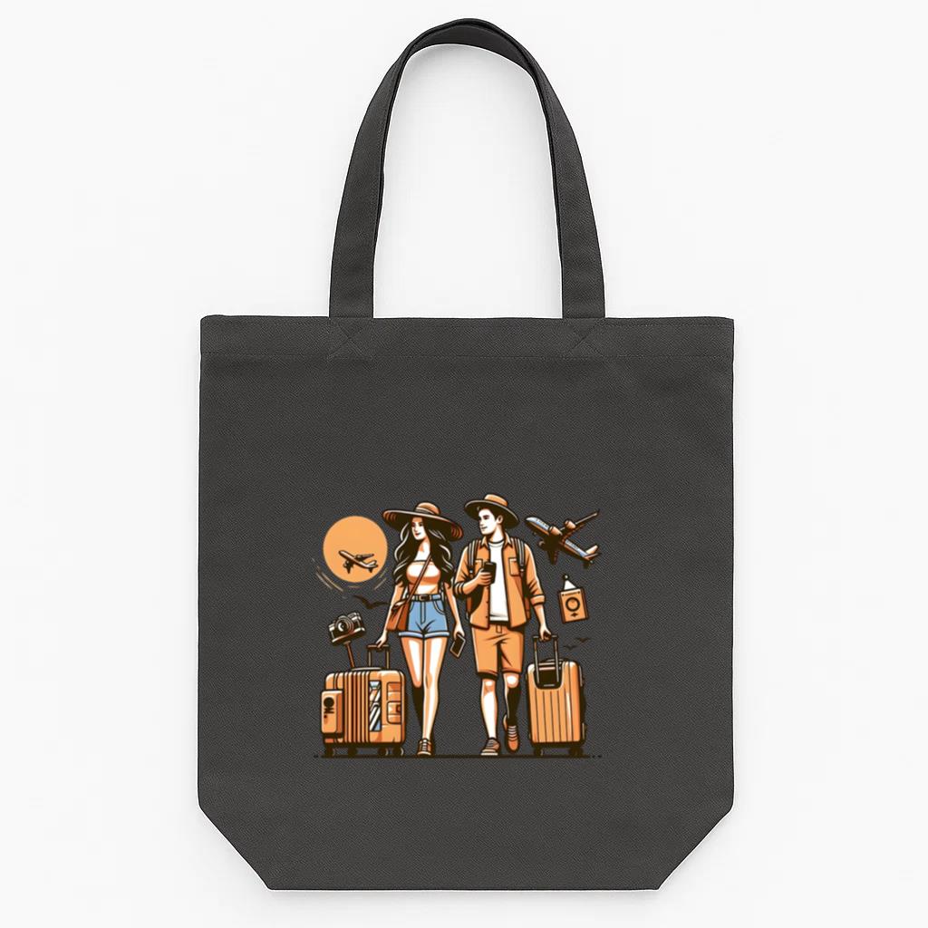 Bliss Lovely Camping Travelling Tote Canvas Bag