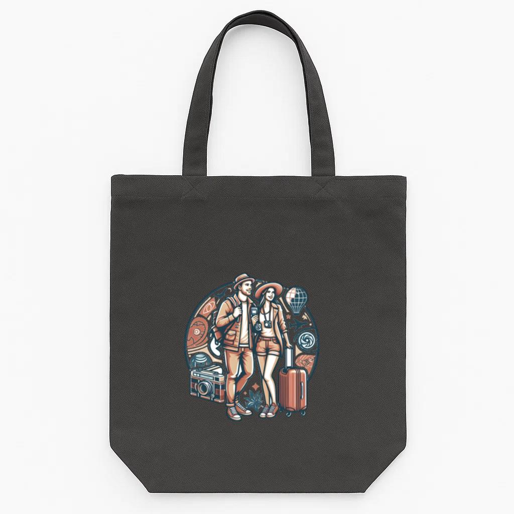 Bold Beautiful Camping Travelling Tote Canvas Bag