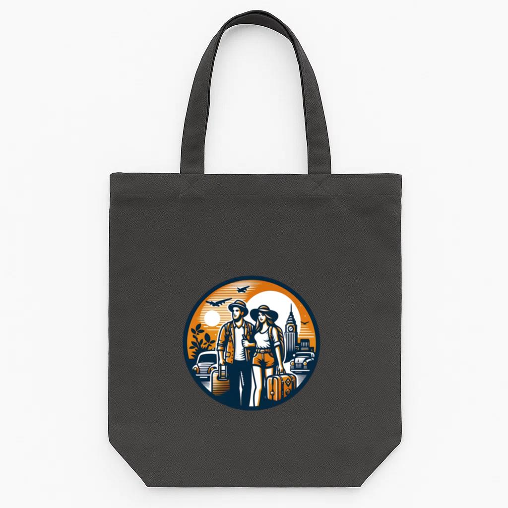 Bright Shining Camping Travelling Tote Canvas Bag