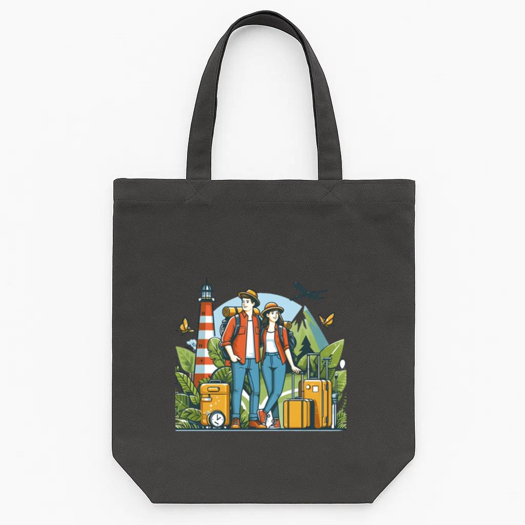 Calm Dazzling Camping Travelling Tote Canvas Bag