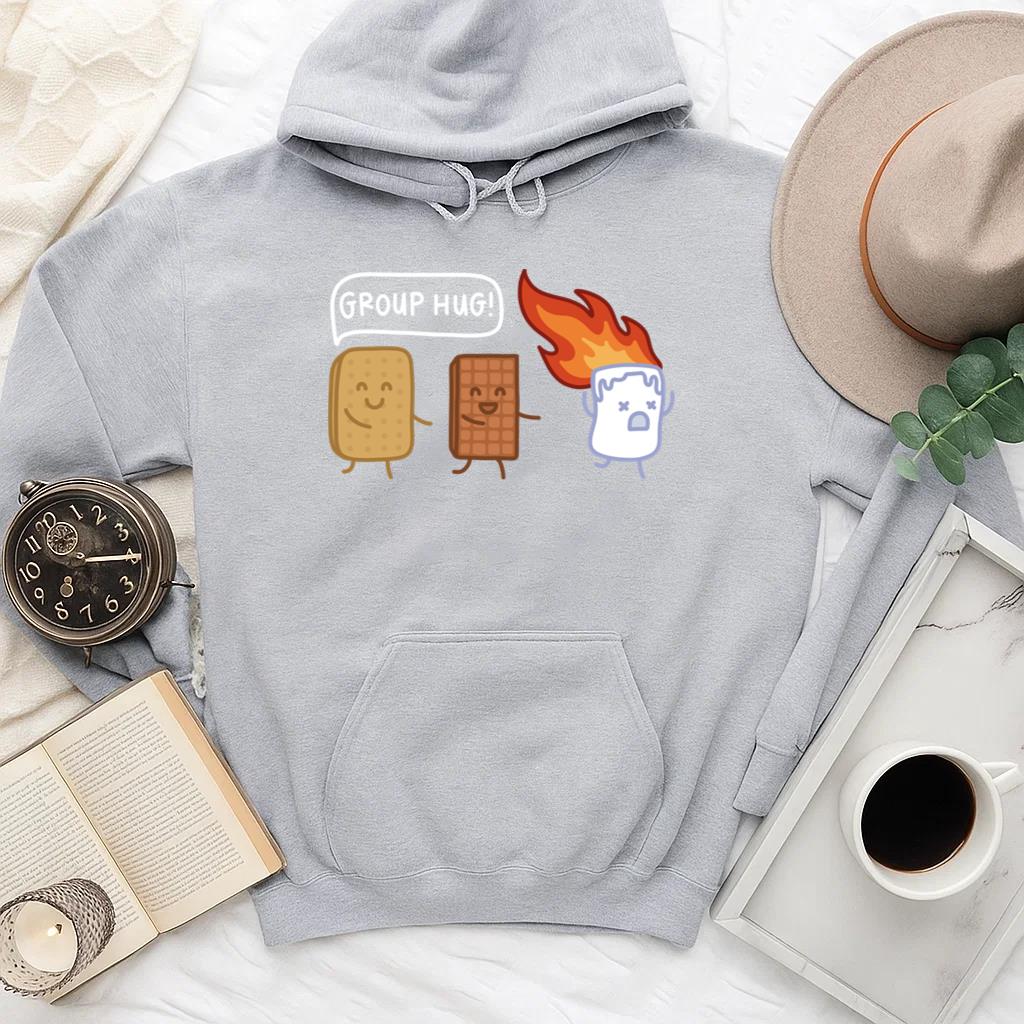 Camping Group Hug Hoodie