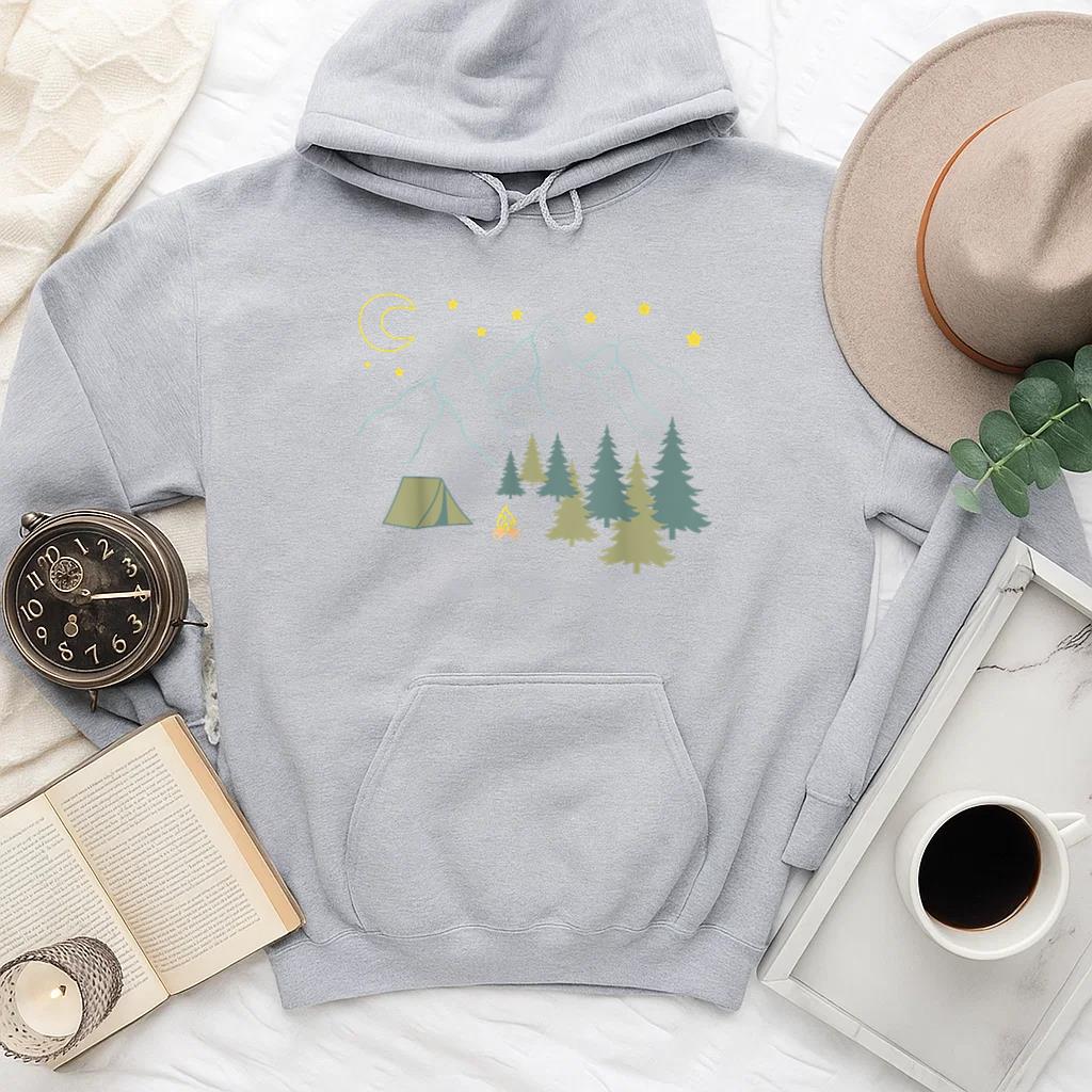 Camping In Tent Hoodie