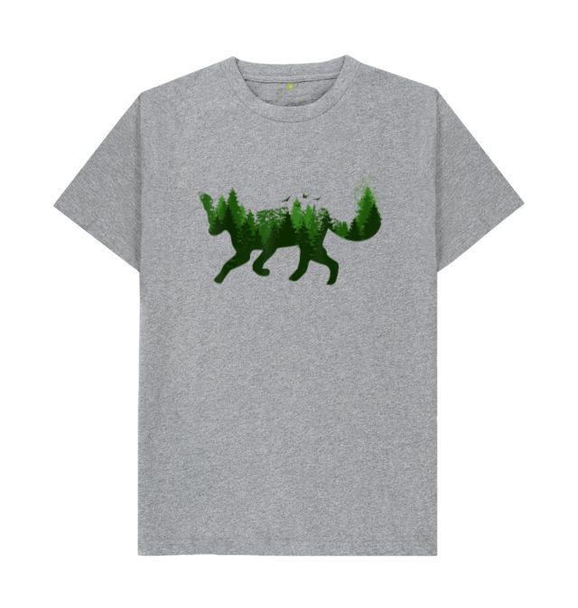 Fox Forest Nature Outdoor Hiking Camping Hunting T-Shirt