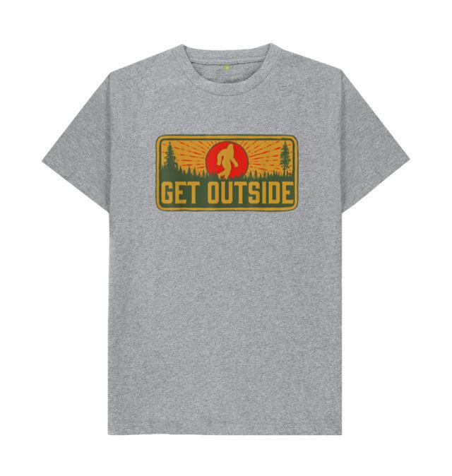 Get Outside Vintage Bigfoot Hiking T-Shirt