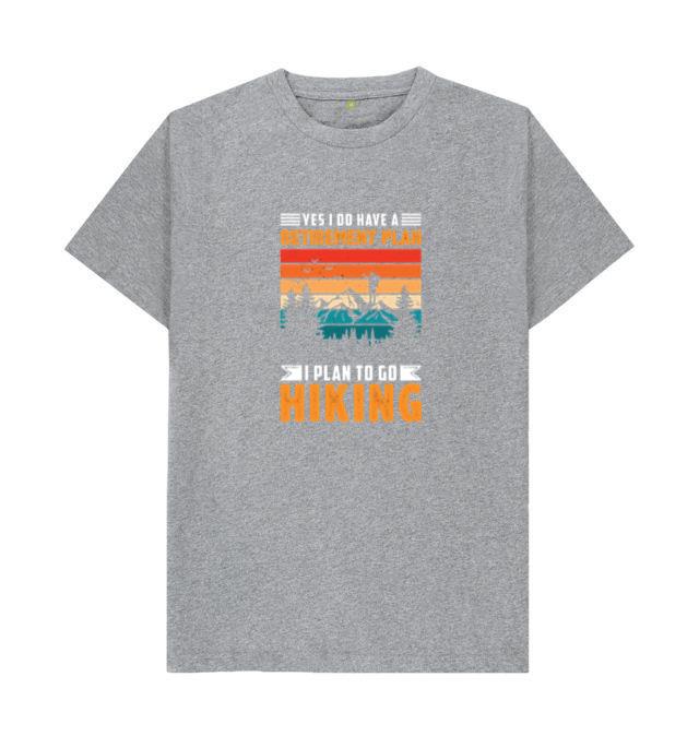 Hiker Hiking Focused Minimal T-Shirt