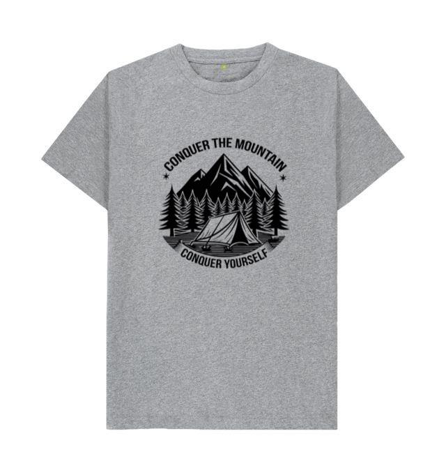 Hiker Hiking Happy Minimal T-Shirt