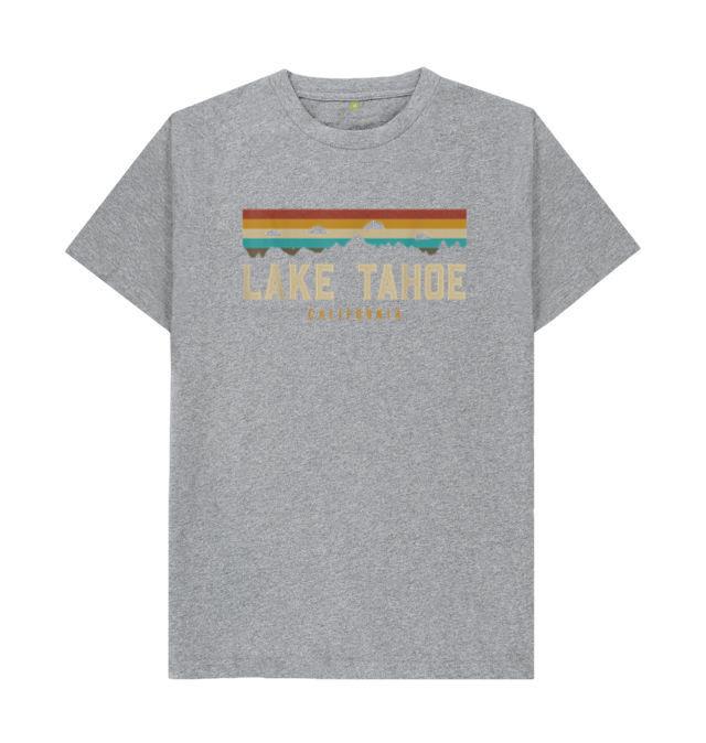 Lake Tahoe Vintage Mountains Hiking Camping California T-Shirt