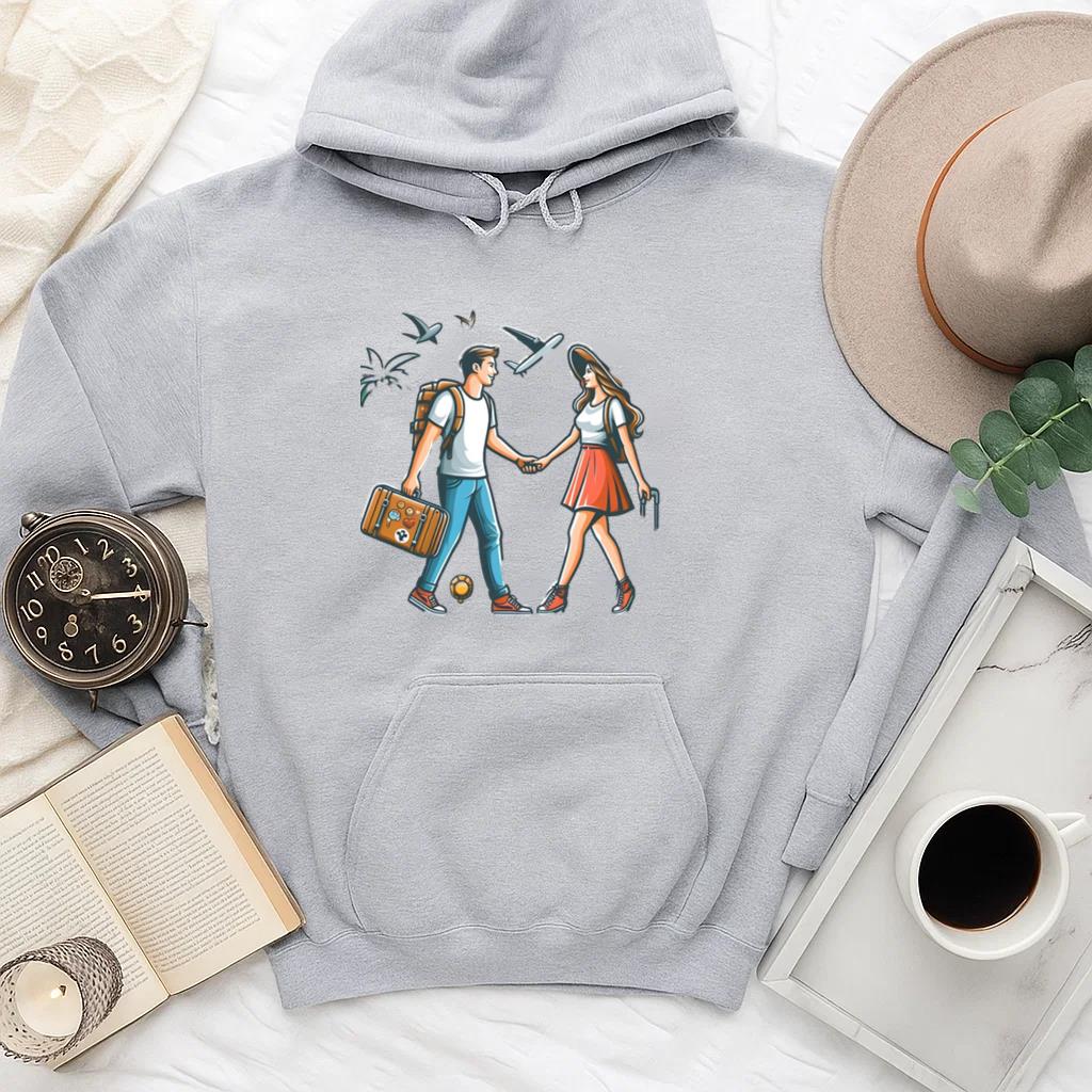 Love Elegant Travelling Camping Hoodie