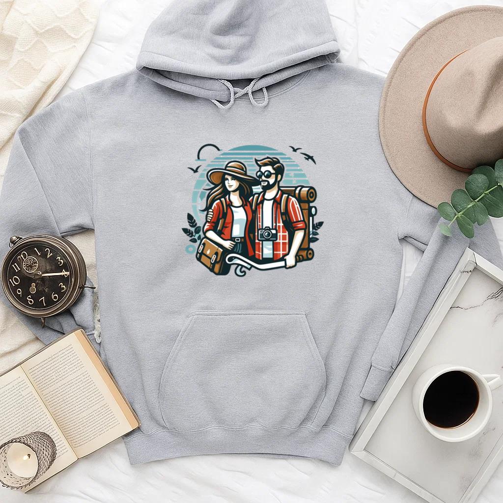 Love Gorgeous Travelling Camping Hoodie