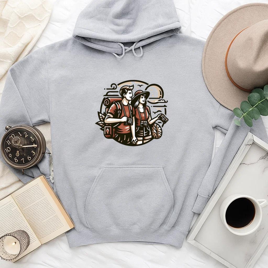 Lovely Humble Camping Travelling Hoodie