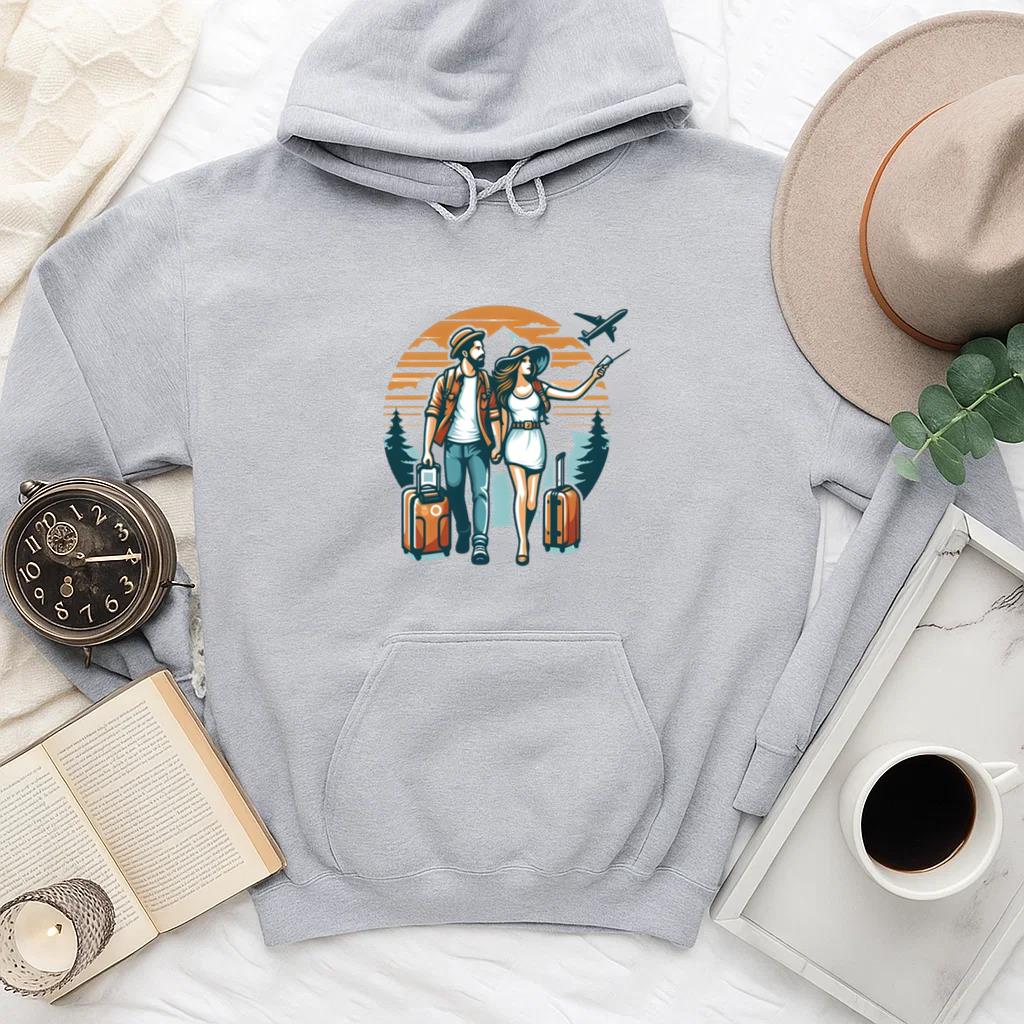 Lucky Delightful Travelling Camping Hoodie