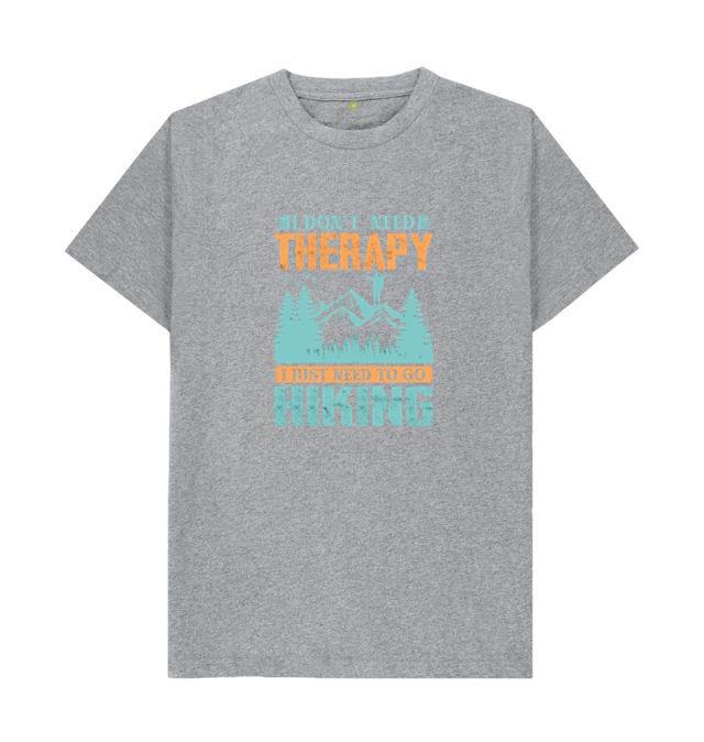Man Hiking Relaxed Artistic T-Shirt