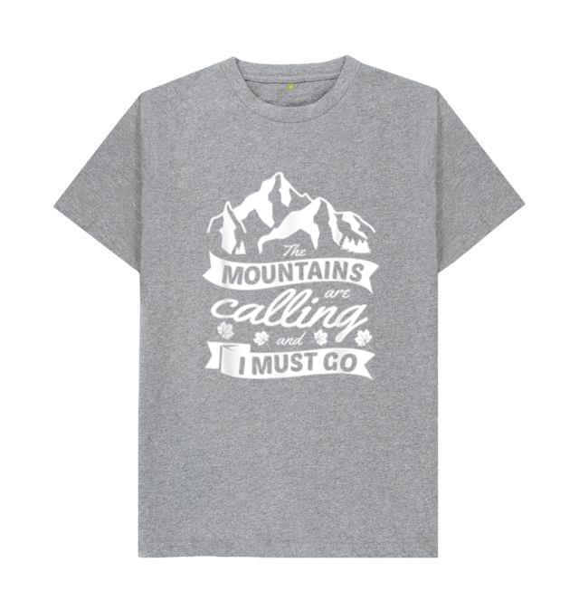 Mountains Are Calling Hiking Camping T-Shirt