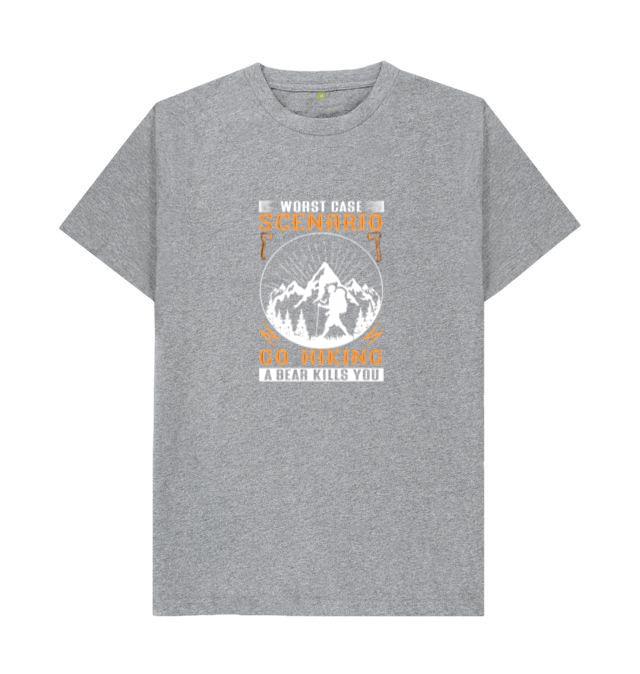Nature Hiking Brave Flat T-Shirt