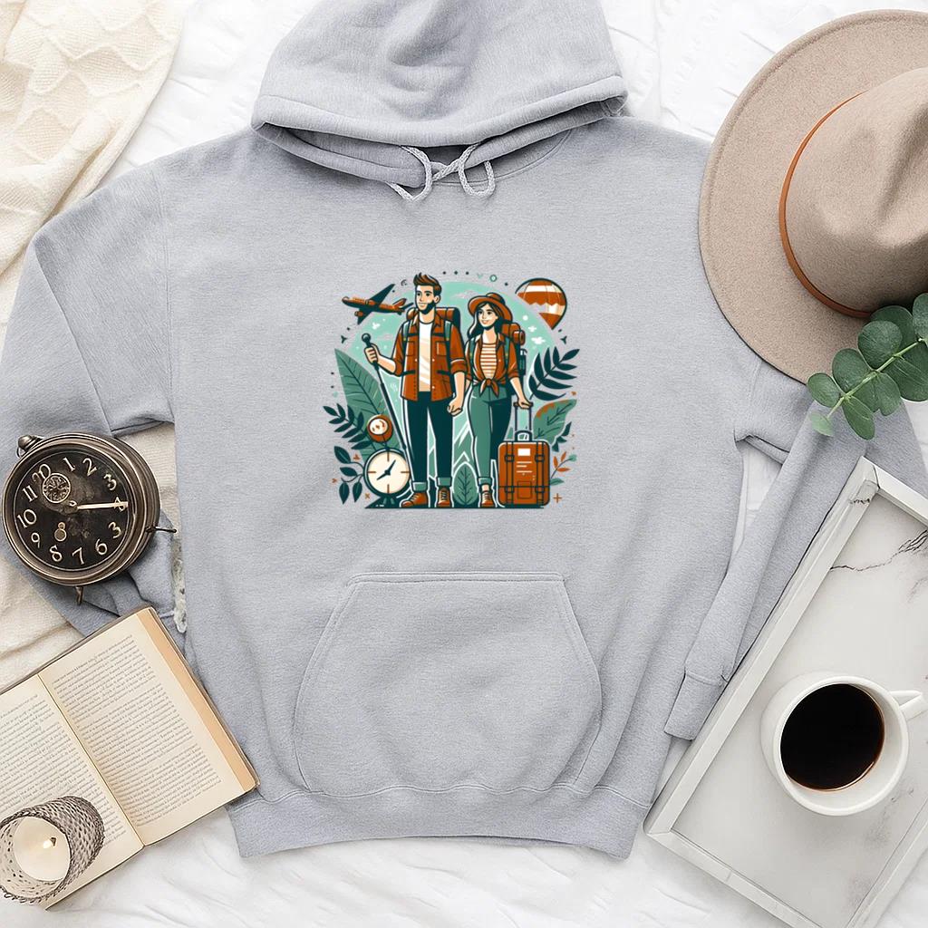 Noble Peaceful Travelling Camping Hoodie