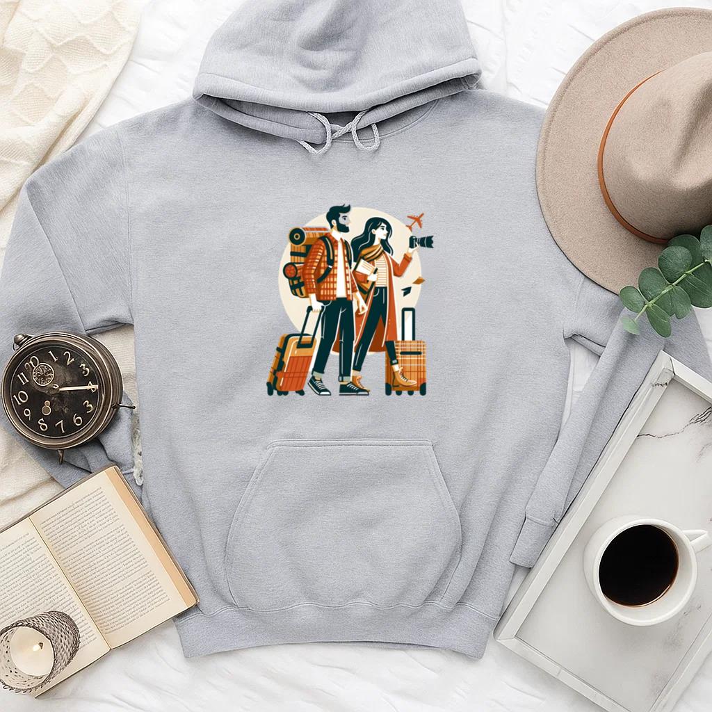 Pure Calm Travelling Camping Hoodie