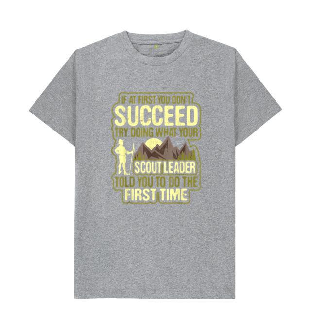 Scout Leader Camping Boy Hiking T-Shirt