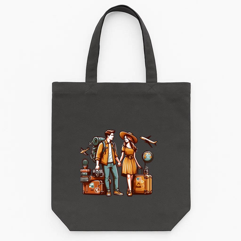 Vivid Glowing Camping Travelling Tote Canvas Bag