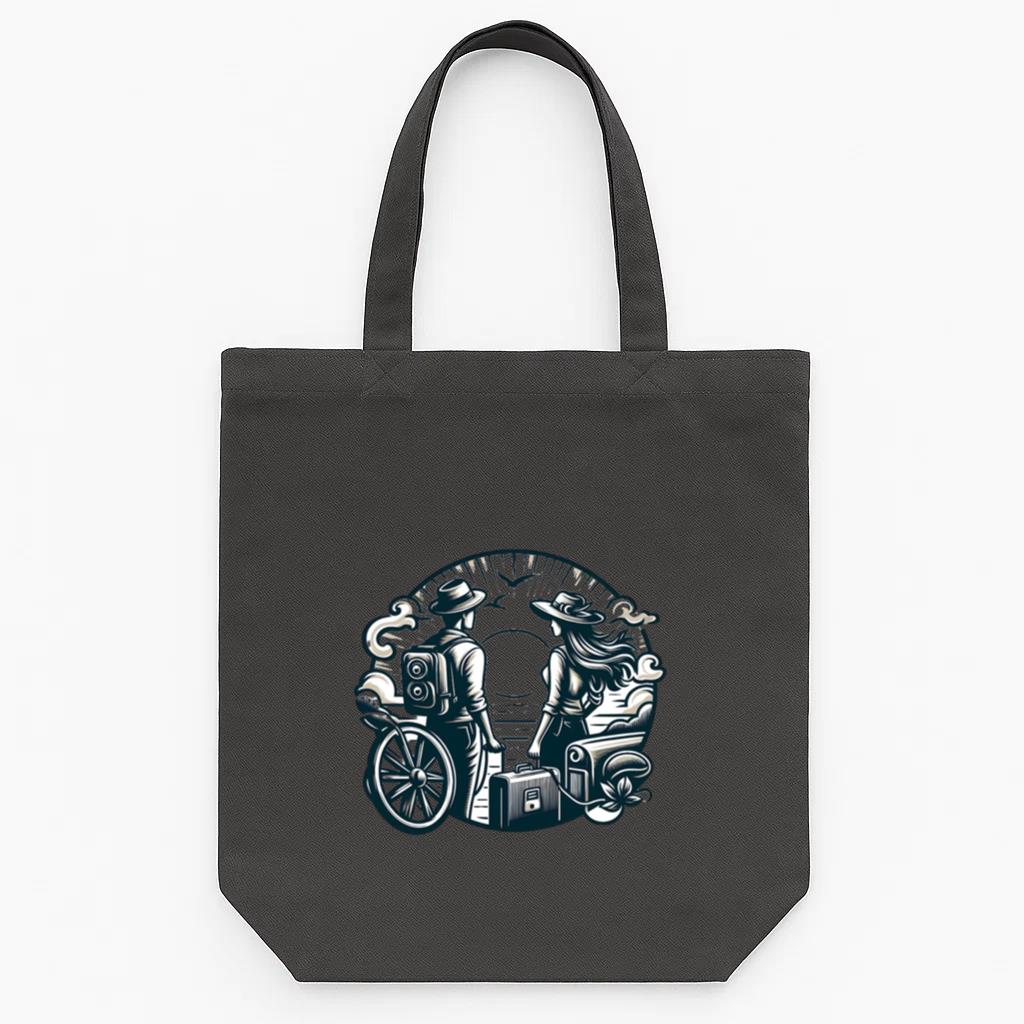 Warm Sweet Travelling Camping Tote Canvas Bag
